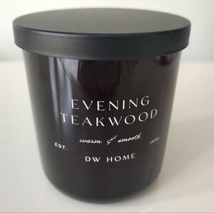 DW Home Evening Teakwood Candle New Unused 8.8 Oz